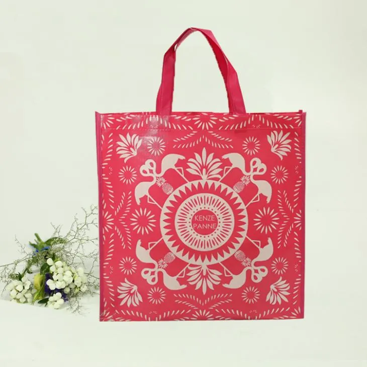 Lamineret 100g Non Woven Tote Shopping Bag