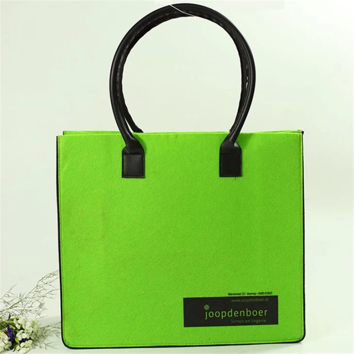 Stor størrelse Promotion filtpose såsom filtvinpose og julefiltpose til salg