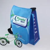 En stor mængde tilbagetrækkelig ikke-vævet skuldertaske direkte salg